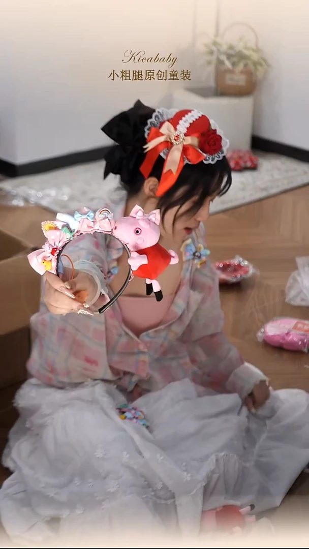 93 小猪佩奇发箍