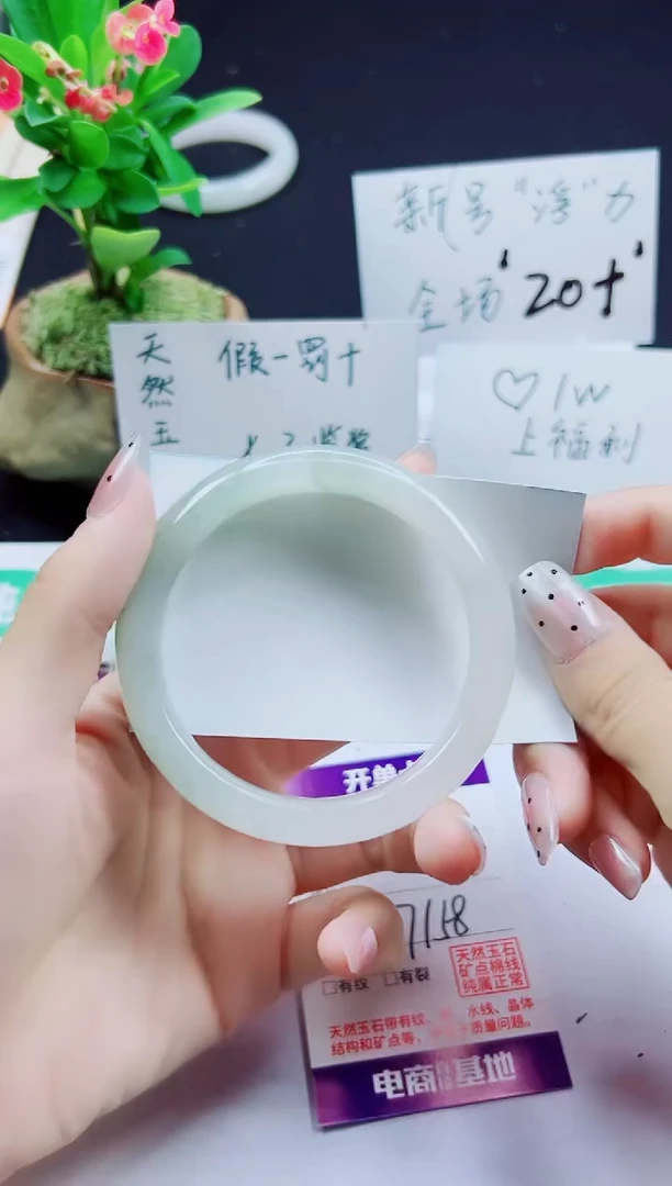 未镶嵌手镯石英质玉224-57/58