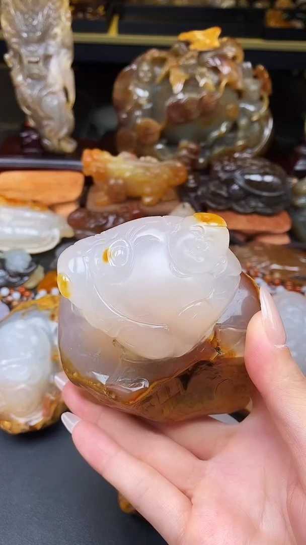 玛瑙/玉髓颈饰未镶嵌一**顺DD