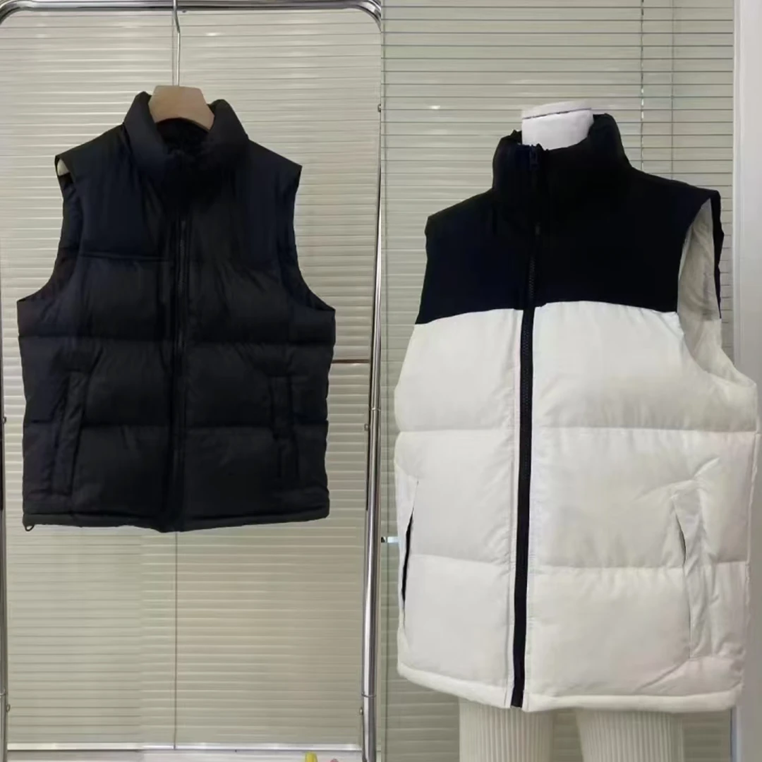 4636冬季情侣款保暖时尚立领马甲外套