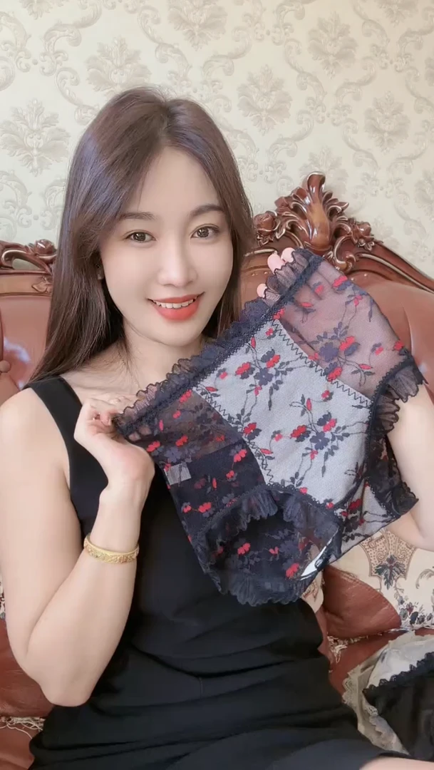 爆款2025春夏新款薄款法式性感蕾丝柔软透肤舒适透气高腰三角短裤