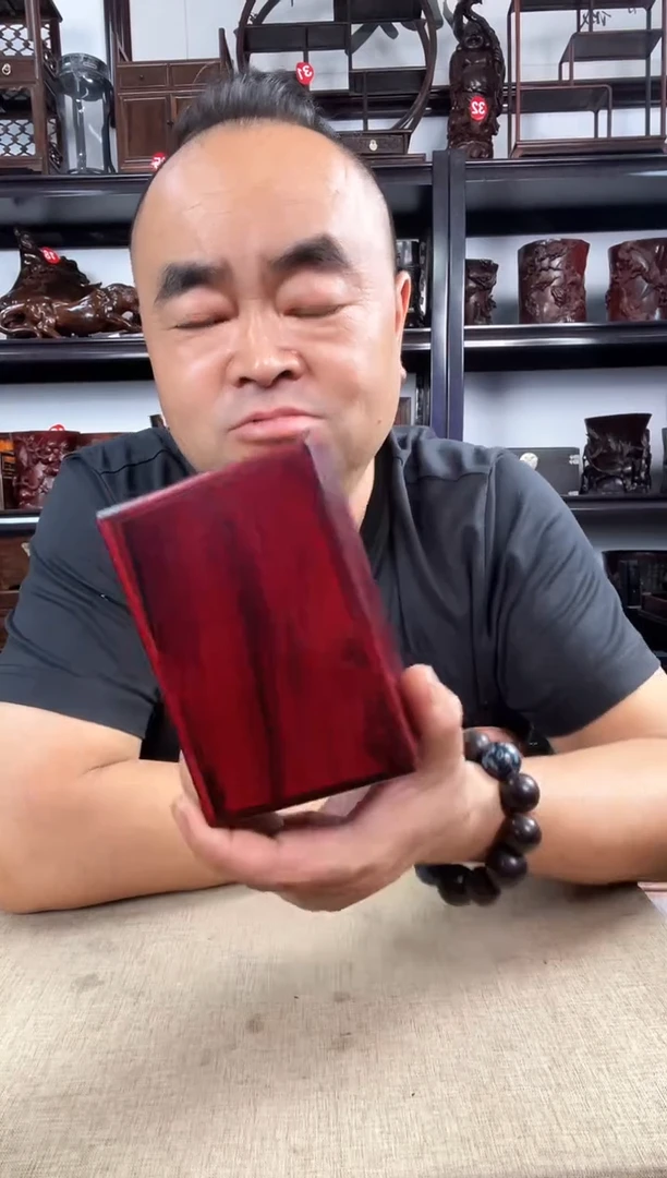 木小机关盒老李红木工艺品