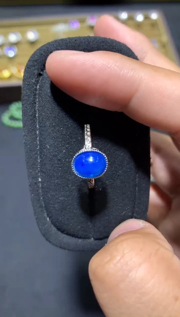 未镶嵌欧泊戒指G59