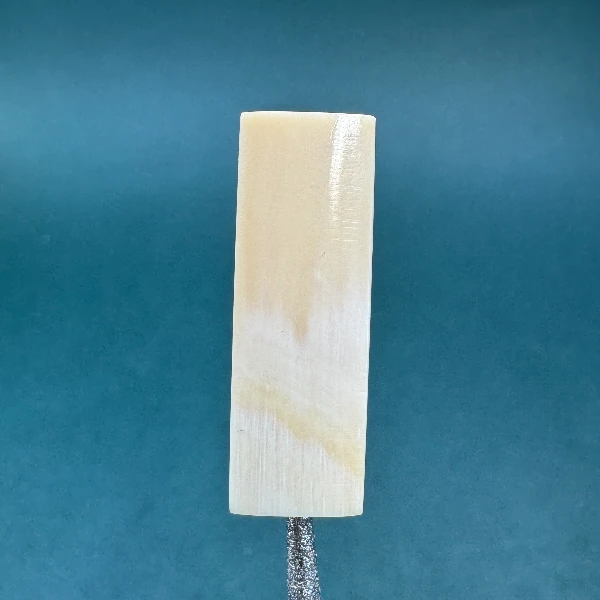 M2544天然猛犸牙一字三通10.5*8.1*30.6支持鉴定假一罚四