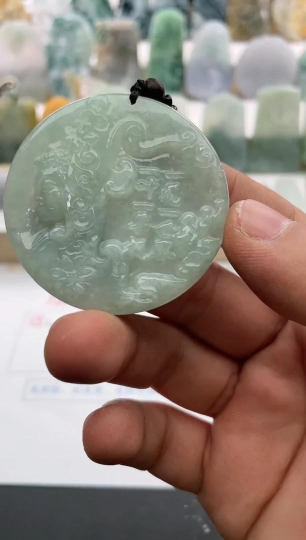 【闪购商品】翡翠颈饰未镶嵌..../1/21/ 279
