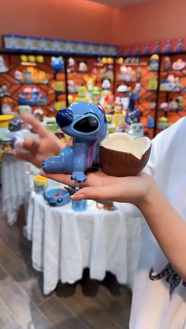 瓷片@@史迪仔椰子壳摆件盒