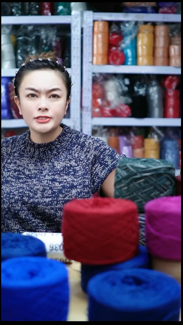 羊毛欢姐手编线D034