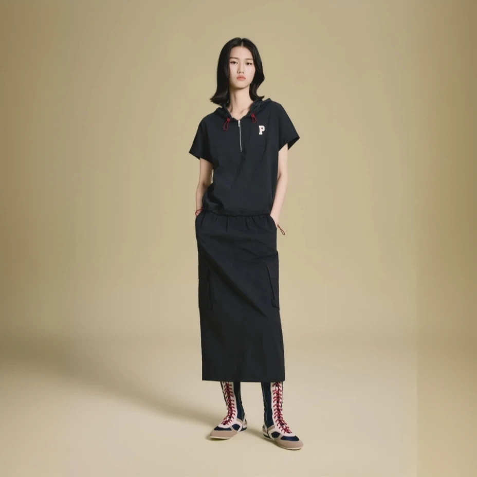 PSALTER诗篇 夏季气质休闲时尚百搭直筒工装风半裙6C65350123