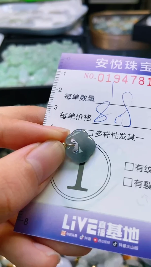 翡翠未镶嵌颈饰闪购0194781