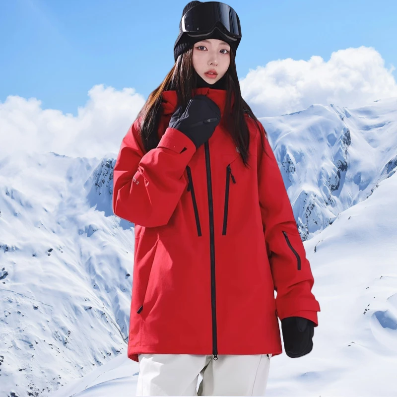 COSONE有氧系列滑雪服新款加棉单板滑雪上衣男滑雪服女透气防水