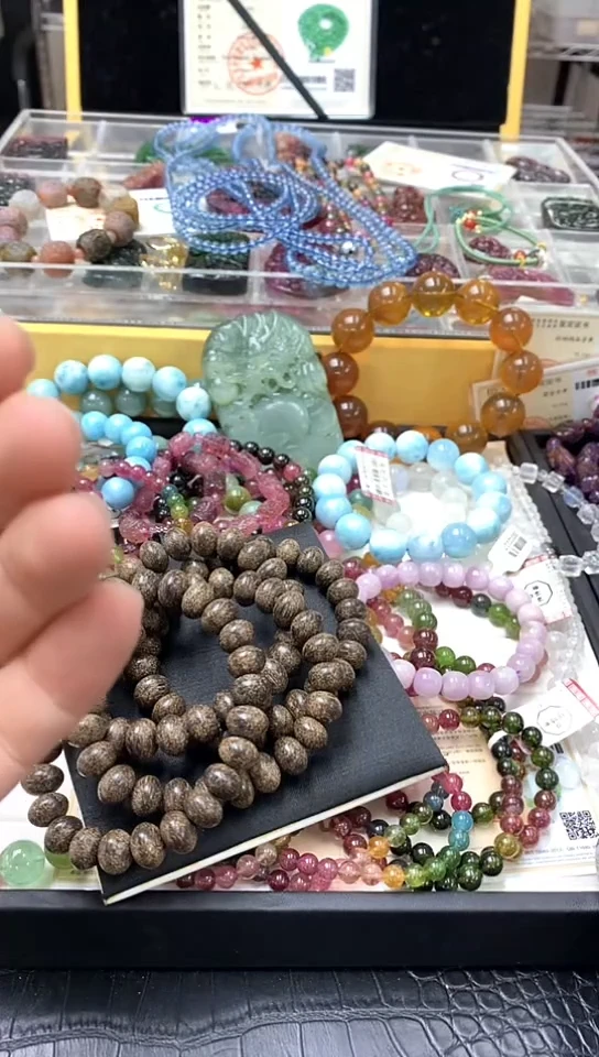 大叶紫檀（黑酸枝木类）手链24