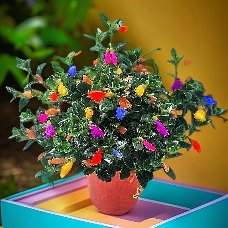 【四季好养活】金鱼花吊兰盆栽四季开花绿植室内阳台耐寒热植物吸甲