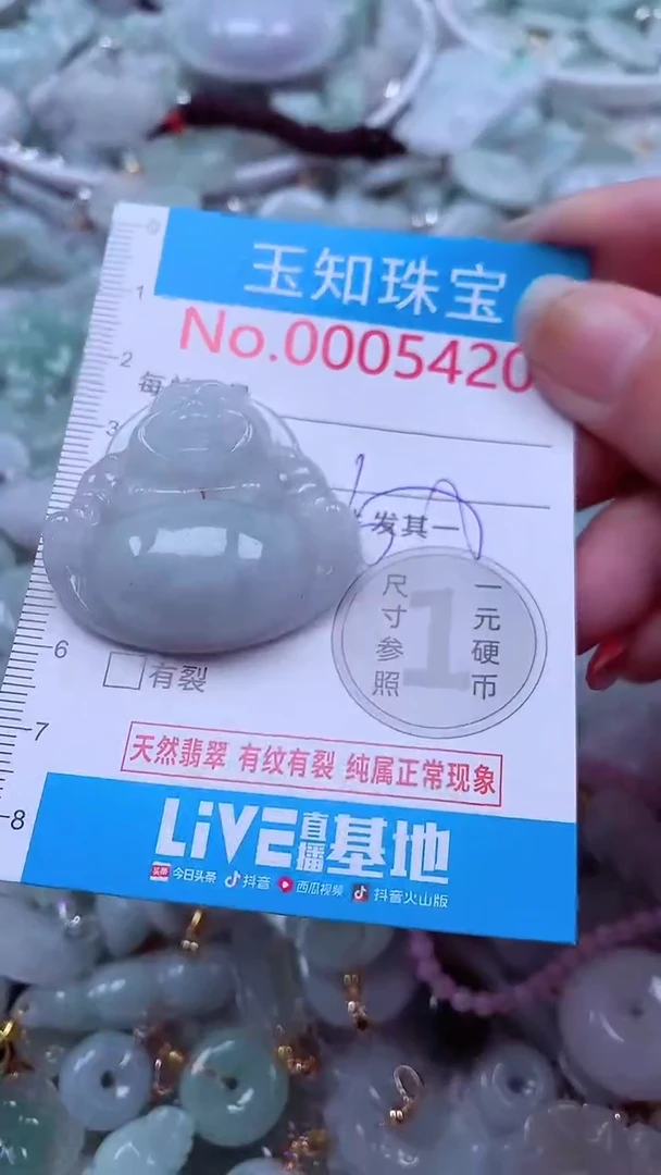 吊坠(不含链)未镶嵌翡翠5420