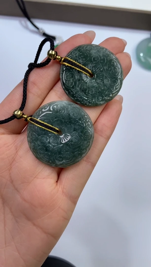 【闪购商品】翡翠挂件未镶嵌276275/平安扣  多样性一件发