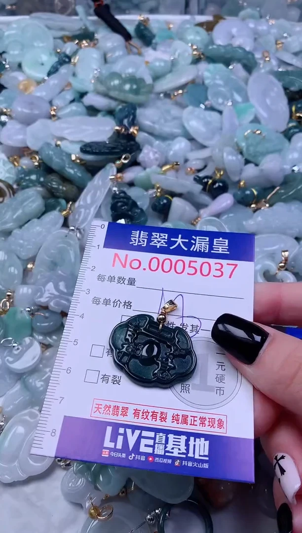 颈饰未镶嵌翡翠5037