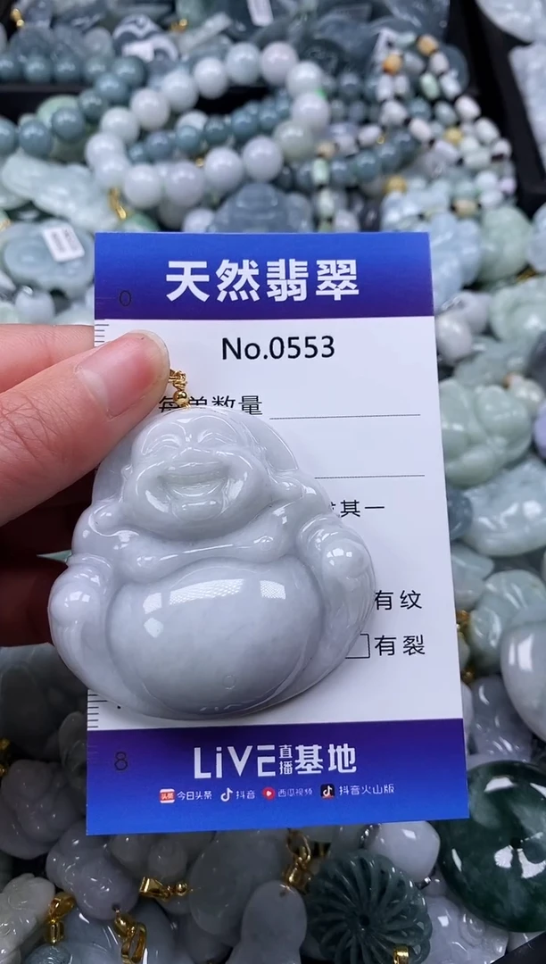 【闪购商品】翡翠颈饰未镶嵌缅甸A货翡翠0553