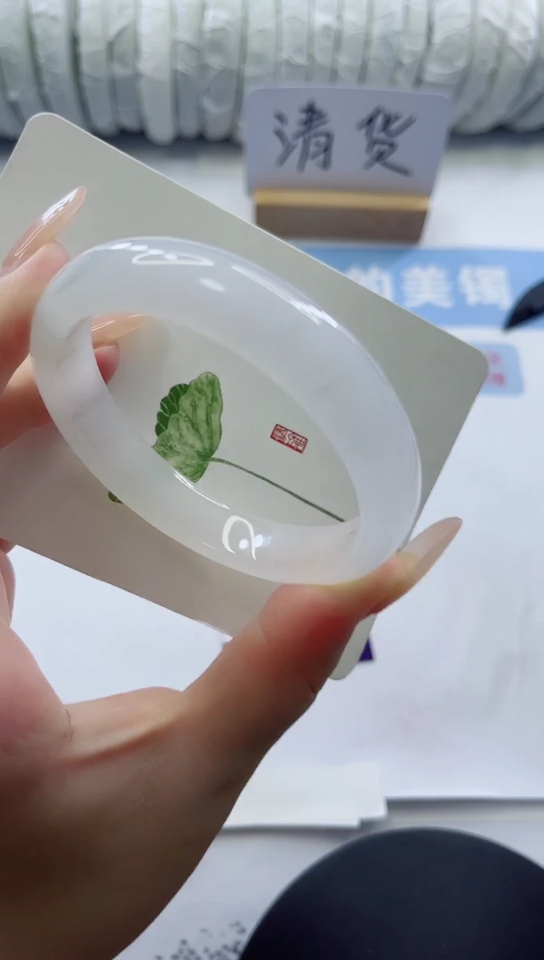 未镶嵌手镯石英质玉多样性发货A53