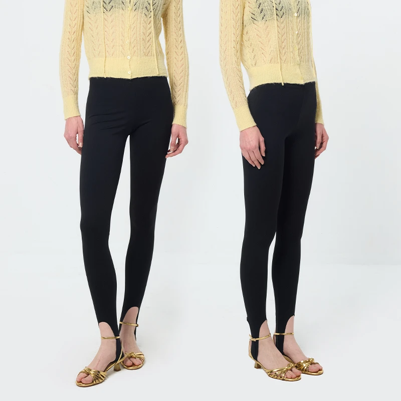 ArrivingArrive 修身打底裤女春夏新款百搭提臀显瘦休闲裤踩脚裤