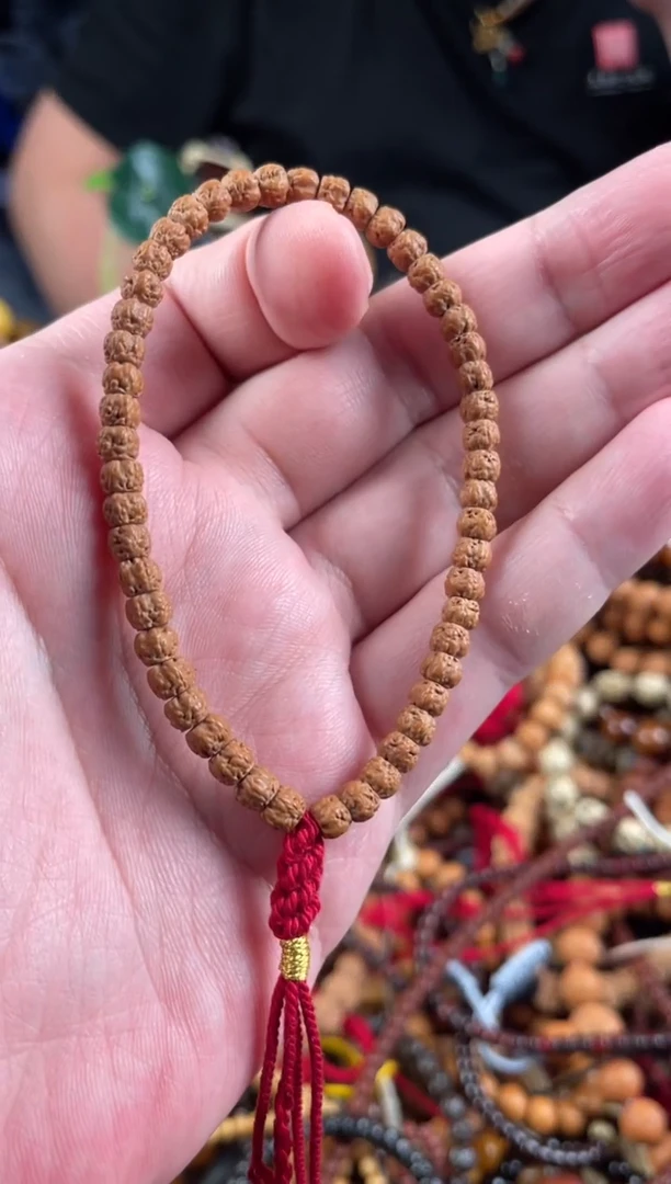 金刚菩提手串王胖子文玩工作室龙切佛手手持