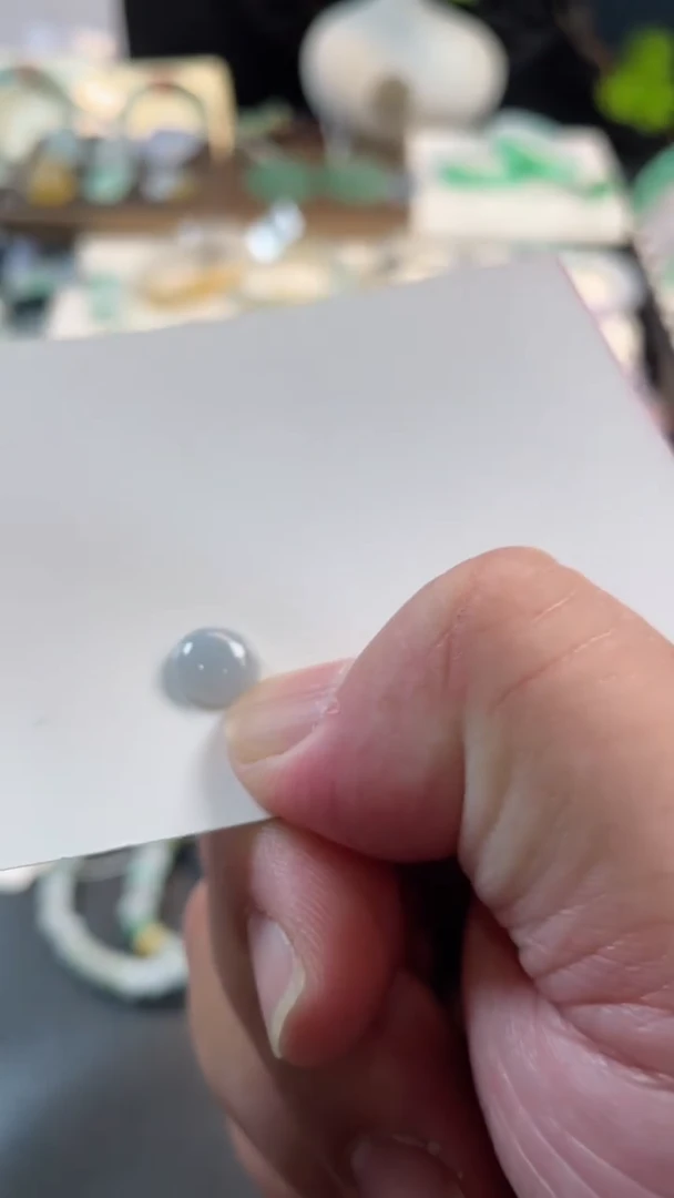 未镶嵌手镯翡翠35  有纹裂