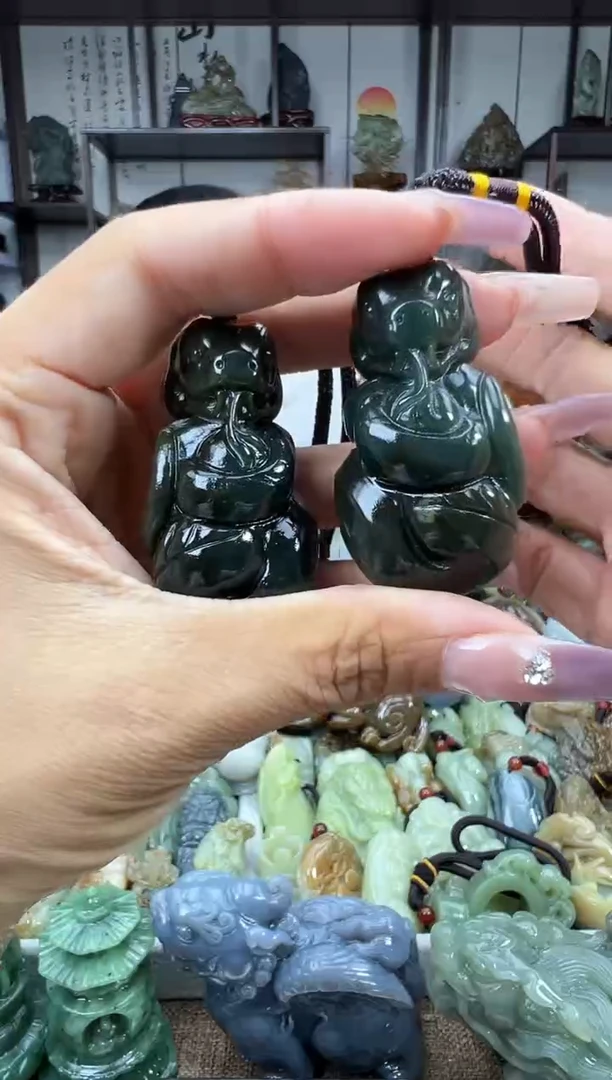未镶嵌和田玉把件多样性发货 拍一发一