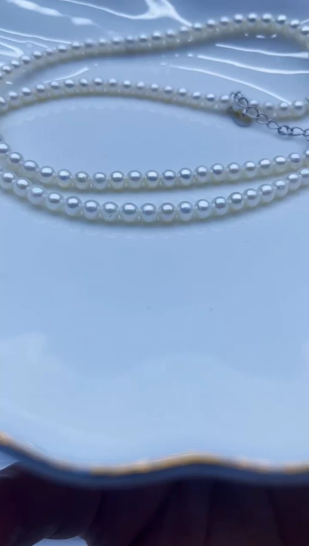 项链银S925镶嵌淡水珍珠项链多样性发其一
