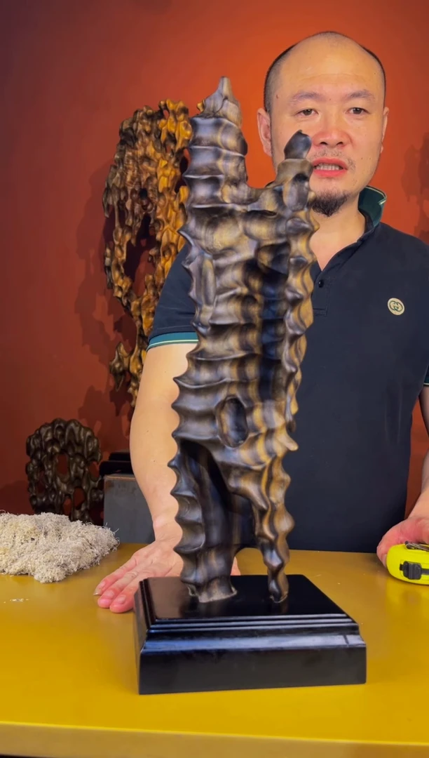 金丝楠牛*031金丝楠自然随性摆件