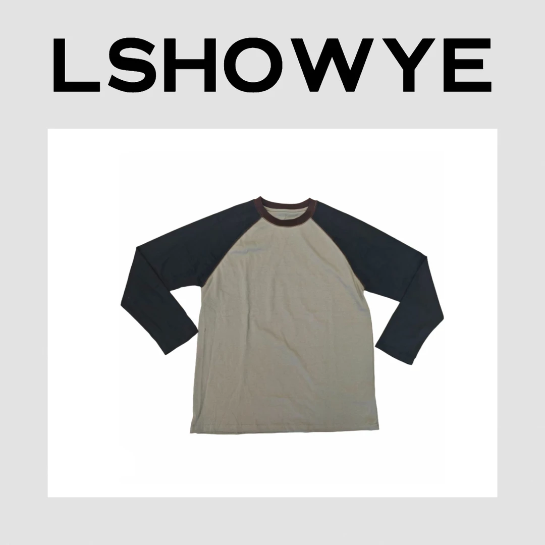 LSHOWYE｜拼袖长袖T恤B369