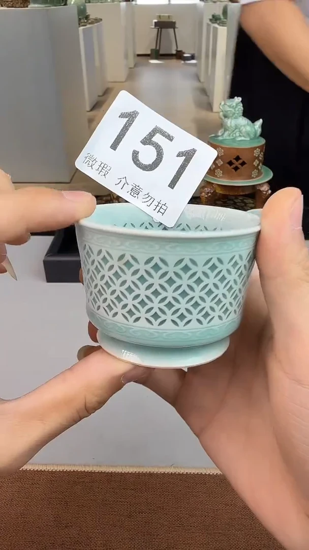 青瓷手工茶器包邮不带礼盒