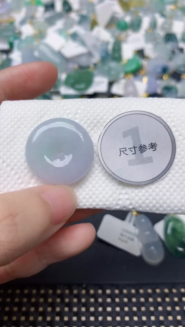 颈饰未镶嵌翡翠天然缅甸A货翡翠