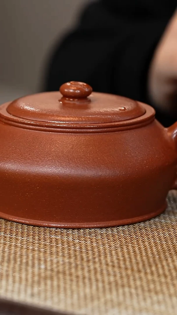 【闪购商品】紫砂茶壶JH12377P 曼殊 红降坡