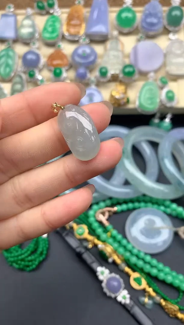 【闪购商品】翡翠颈饰未镶嵌14-中国好珍宝