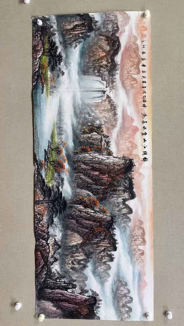 国画180*68 李金华李金华李金华李金华李金华
