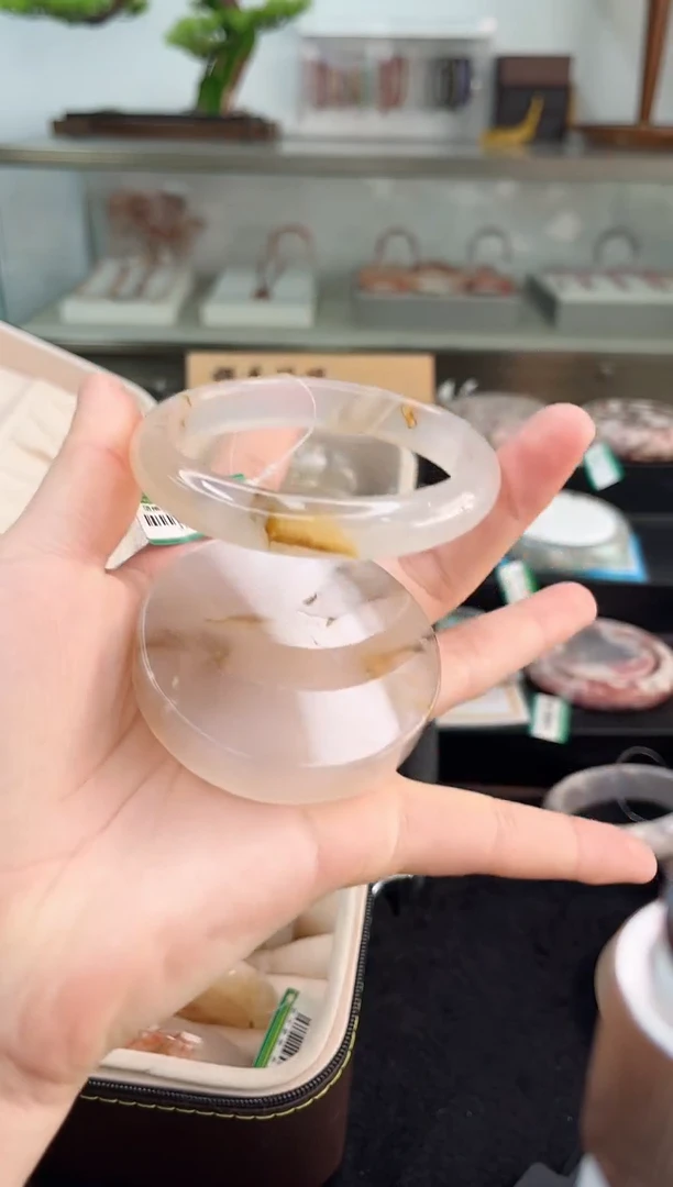 未镶嵌手镯石英质玉60圈口（赠品镯心）3749506