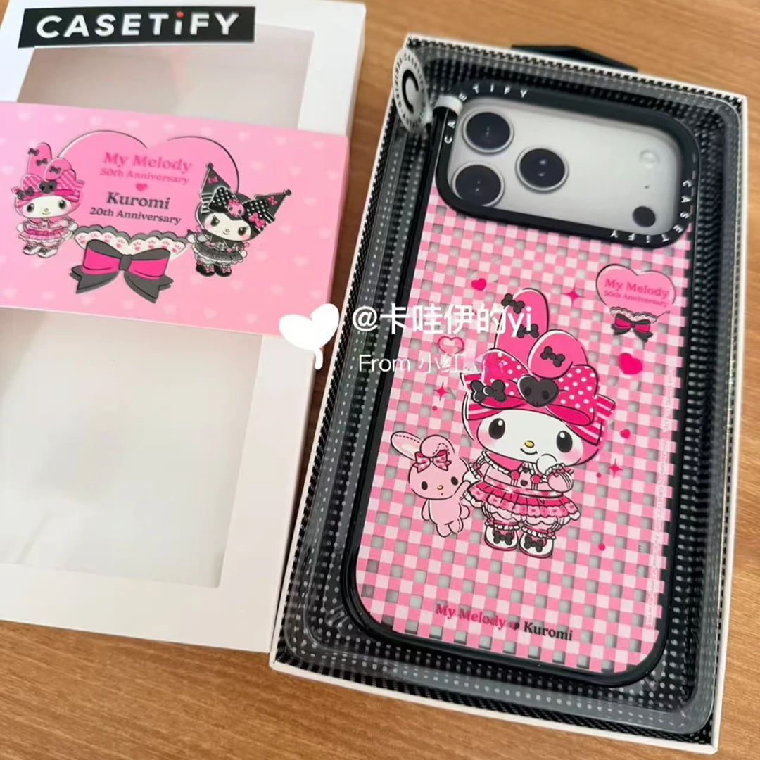 CASE粉格亚克力库洛米iPhone17ProMax苹果15/16手机壳11防摔14/13