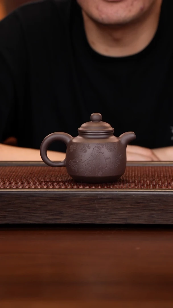 茶壶紫砂徐壶记紫砂精选紫泥德福