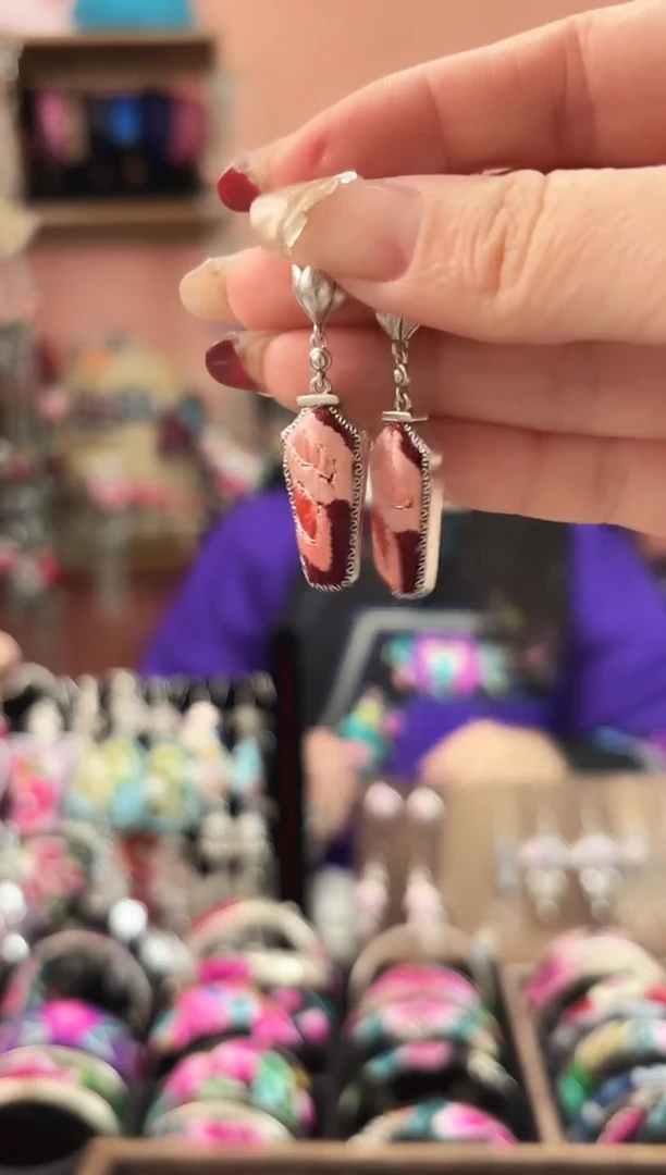 织绣艺枝独绣手工饰品45*