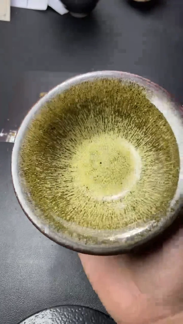 茶盏230叶紫建盏叶紫