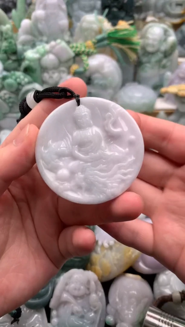 吊坠(不含链)未镶嵌翡翠1