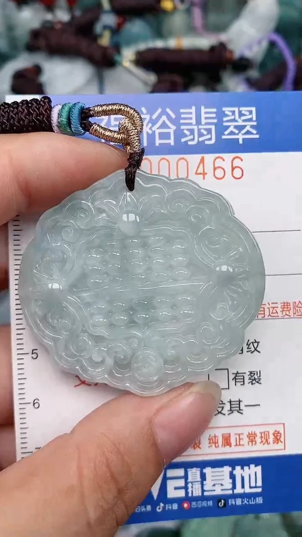 翡翠未镶嵌颈饰...0000466