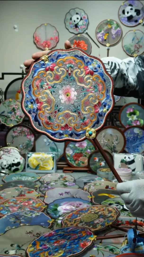 刺绣纯手工苏绣艺术品