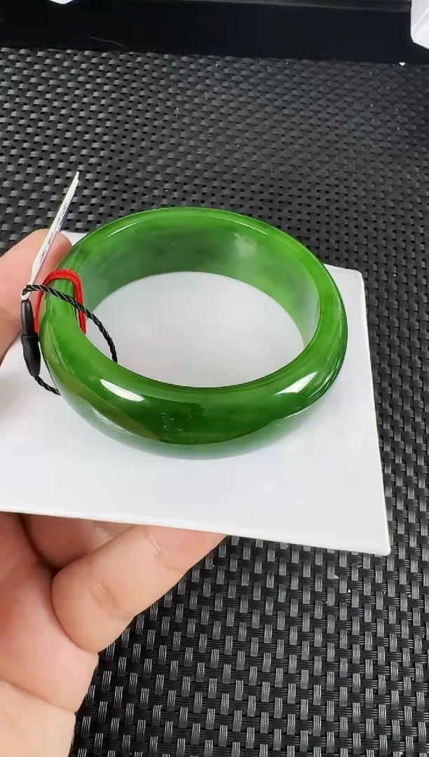 【闪购商品】和田玉（碧玉）手镯未镶嵌约57.8MM