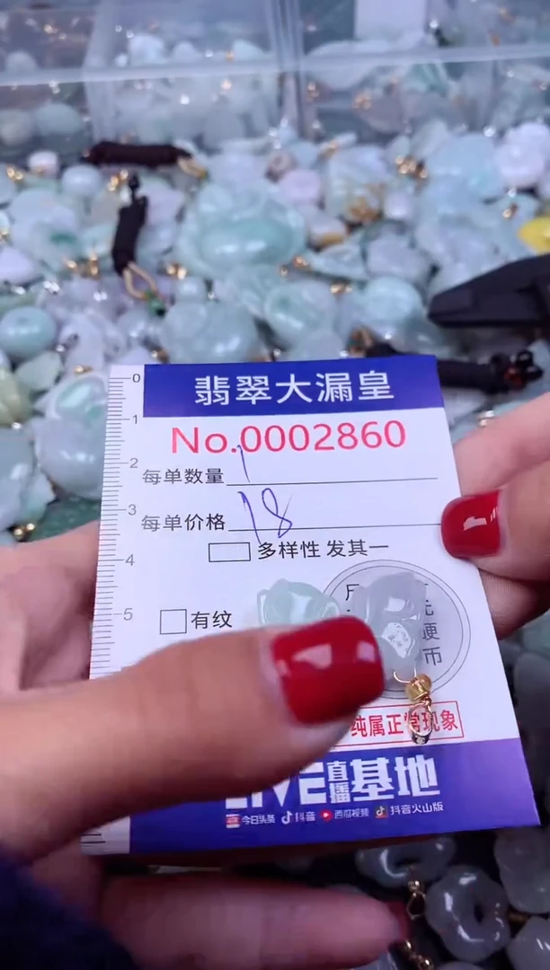 颈饰未镶嵌翡翠2860