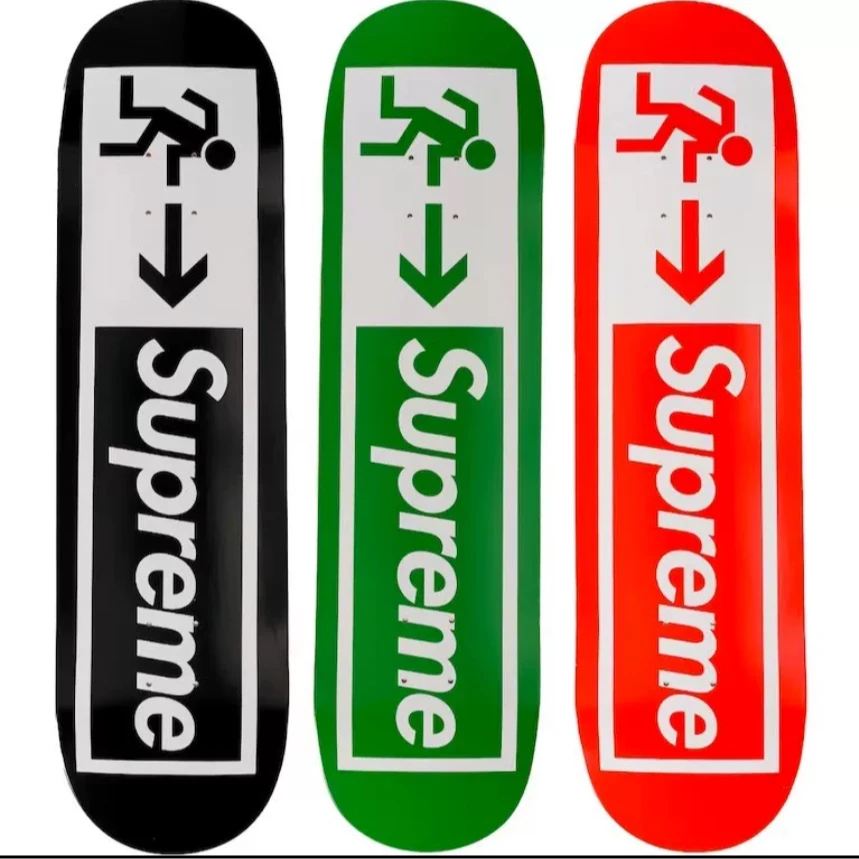 【梅】Supreme Exit Skateboard Deck Set滑板