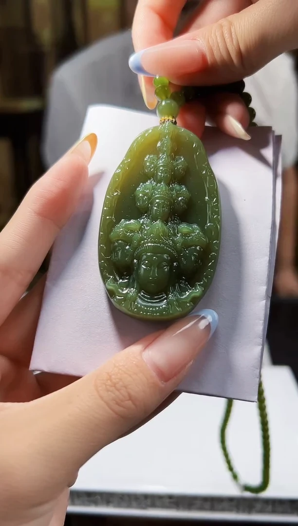 定制和田玉玉守匠心天然和田玉