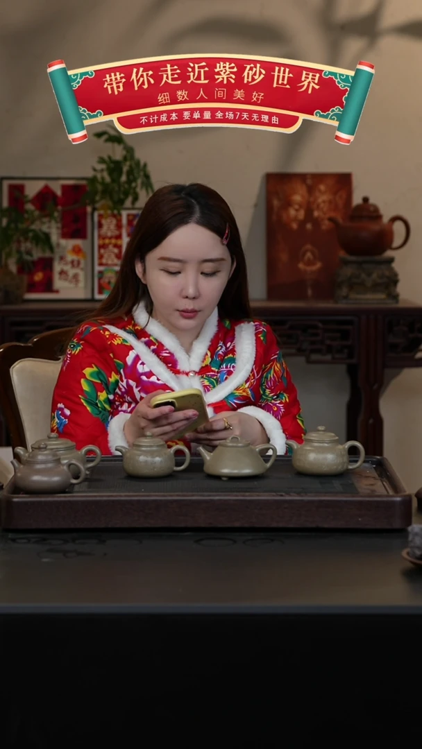 【闪购商品】紫砂茶壶挑纯青段仿古