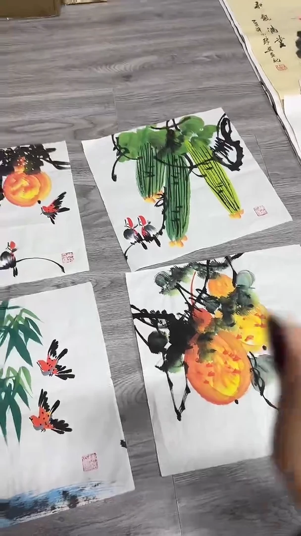 手绘国画欣赏鉴赏99999