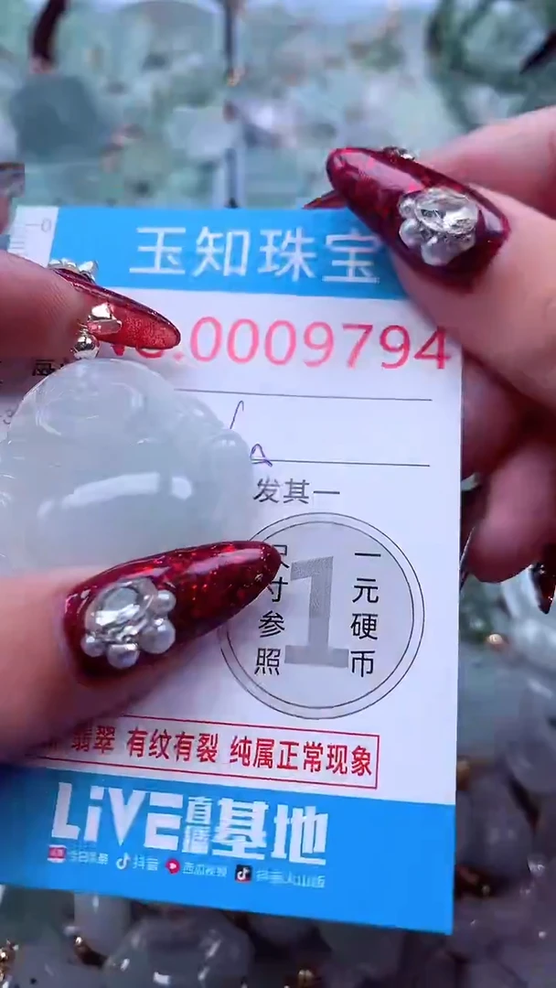 吊坠(不含链)未镶嵌翡翠9794