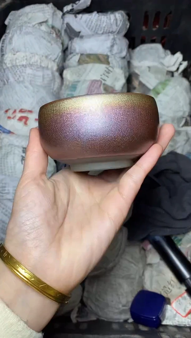 【闪购商品】茶盏糖果 禅定 粉 盏三疯建盏茶器