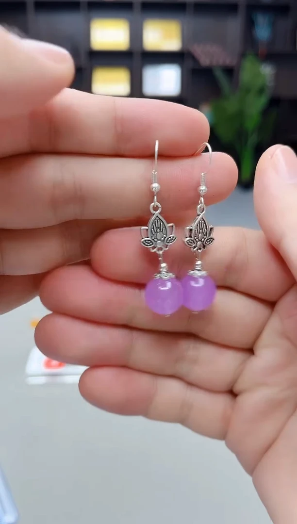 未镶嵌耳钉玛瑙/玉髓321000